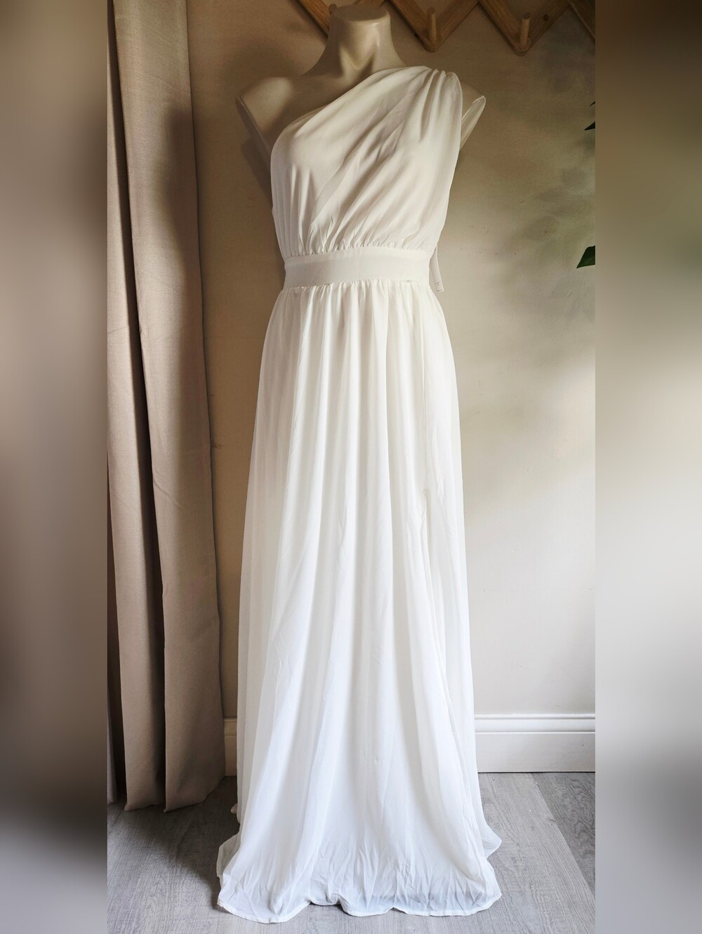 AURA One Shoulder Bridal Dress